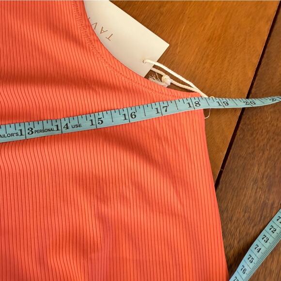 Tavi Noir NWT Synergy Twist Ribbed Tank Top Poppy Pink Lrg BalletCore Feminine - Picture 12 of 12